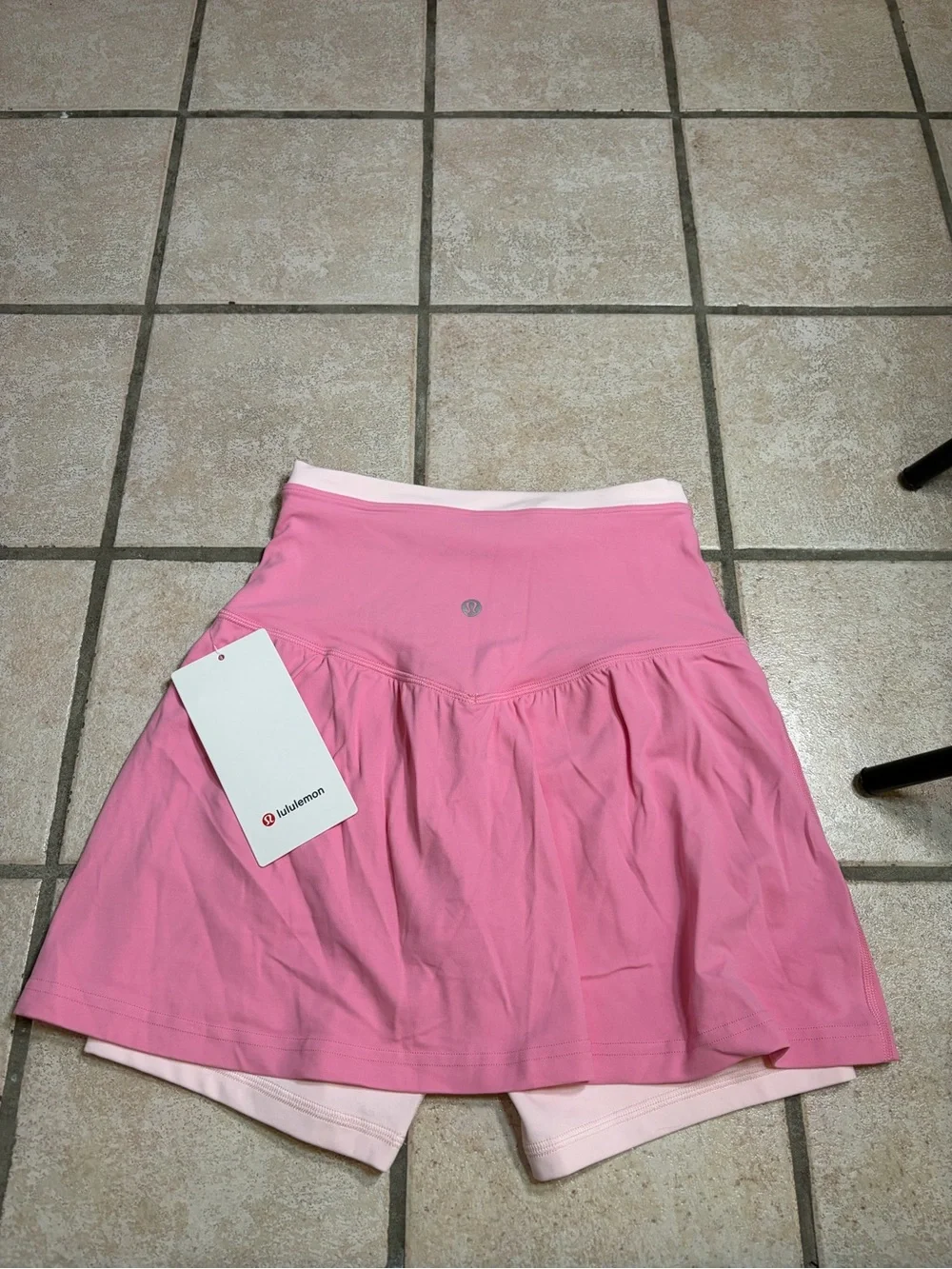 NWT Lululemon Align Super High-Rise Side-Slit Skirt *Trim (Candy Cloud/Pearl) 4